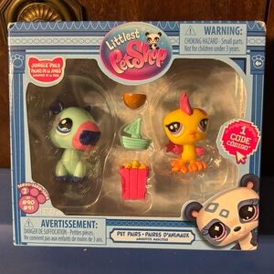 Littlest Pet Shop Jungle Pals Hasbro 2024 Series 2 #90,#91- New in Box